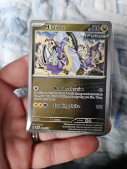 Miraidon - 121/162 - Pokemon TCG Temporal Forces Holo Rare PACK FRESH - Image 1