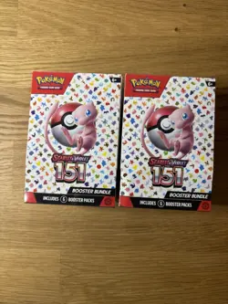 Pokemon Lot of 2 SEALED 151 Booster Bundles - Image 1