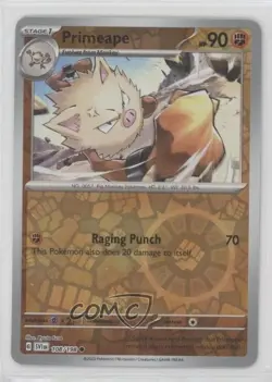 Primeape Reverse Foil Pokemon SV01: Scarlet & Violet #108 - Image 1