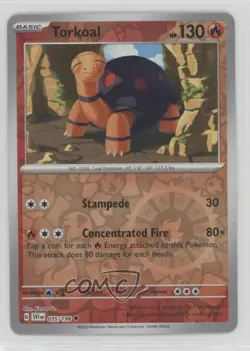 Torkoal Reverse Foil Pokemon SV01: Scarlet & Violet #035 - Image 1