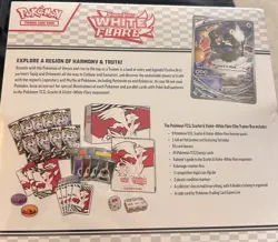 Pokemon TCG: Scarlet & Violet - WHITE FLARE Elite Trainer Box FACTORY SEALED ETB - Image 2