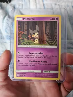 Mimikyu 96/236 Cosmic Eclipse PACK FRESH Pokemon Cars Free Shipping - Image 1