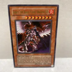 Horus the Black Flame Dragon LV8 SOD-EN008 Unltd Ed (LP) Ultra Rare YuGiOh TCG - Image 1