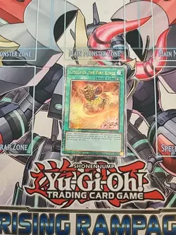 Circle of the Fire Kings Quarter Century Secret Rare RA04-EN195 Yugioh - Image 1