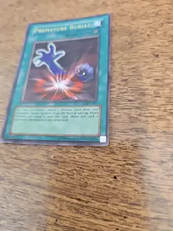 Premature Burial PSV-037 Pharaoh's Servant Unlimited Edition Yugioh Trading Card - Image 3