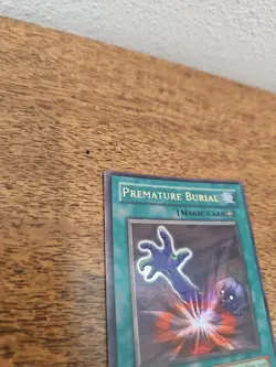 Premature Burial PSV-037 Pharaoh's Servant Unlimited Edition Yugioh Trading Card - Image 5