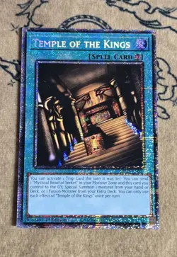 Yugioh Temple of the Kings MP25-EN017 1st Edition Starlight Rare NM - Image 1