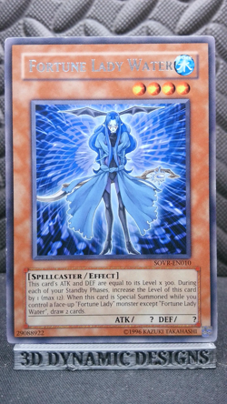 | Yugioh Fortune Lady Water SOVR-EN010 Stardust Overdrive RARE NM- 🔥 | - Image 1