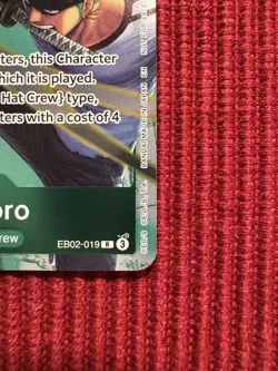 One Piece Card Game TCG Roronoa Zoro EB02-019 Winner Pack 2025 Vol. 3 - Image 5