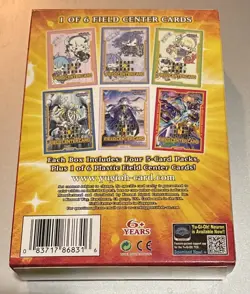 Yu-Gi-Oh! Battles of Legend Monster Mayhem Box 4 PK with 1 Field Center Card - Image 2