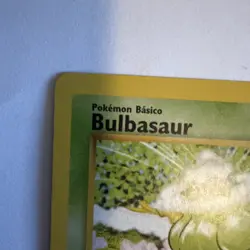 Pokemon Card - Bulbasaur Base Set 1st Edition Spanish 44/102 Common - Image 3