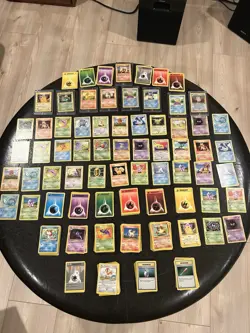 Pokemon Base Set 385 Card Lot. Regular, First Edition, and Shadowless cards - Image 1