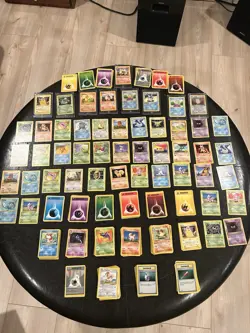 Pokemon Base Set 385 Card Lot. Regular, First Edition, and Shadowless cards - Image 2