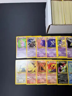 Huge Collection Bulk Lot of 250+ ALL Rare Jungle Fossil Gym Neo Pokemon Cards MP - Image 2