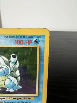 Blastoise - 2/102 - Pokemon Base Set Unlimited Holo Rare Card WOTC HP - Image 3