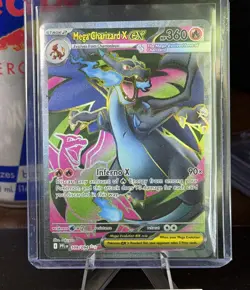 🔥 Mega Charizard X ex 109/094 Phantasmal Flames - Ultra Rare MINT Pokemon Card - Image 1