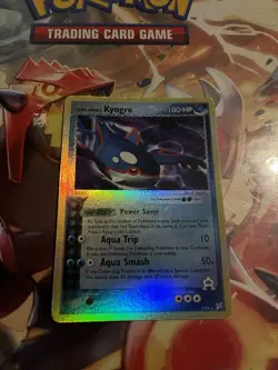 Pokemon Team Aqua's Kyogre Reverse Holo Team Magma vs Team Aqua Set Card 3/95 - Image 1