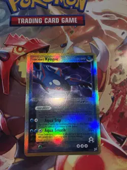 Pokemon Team Aqua's Kyogre Reverse Holo Team Magma vs Team Aqua Set Card 3/95 - Image 5