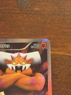 Landorus BW43 Black & White Full Art Black Star Promo Holo Pokemon Card - Image 3