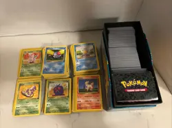 Big Pokemon Card Lot Includes Stack of Vintage - Image 1