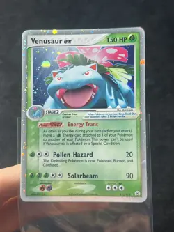 Venusaur ex (112/112) EX Fire Red & Leaf Green Holo Rare Pokemon Card nm+ - Image 2