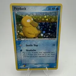 Pokemon Psyduck 70/109 EX Team Rocket Returns Reverse Holo Rare 50 HP Card - Image 1