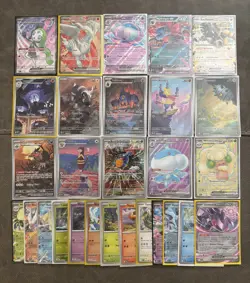 Pokemon TCG Black Bolt & White Flare Alt Art EX & Full Art Cards Lot Of 28 - Image 1