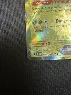 Venusaur EX 003/165 SV Mew: Scarlet & Violet 151 Holo Pokemon Card - Image 5