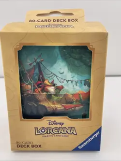 Disney Lorcana Robin Hood Deck Box for 80 Cards - Image 1
