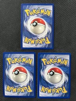 1999 Pokemon Shadowless Lot Machoke Diglett Sandshrew WOTC Base Set 3 Card Lot - Image 2