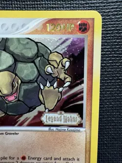 Golem 6/92 EX Legend Maker Reverse Holo Stamped Pokemon Card NM - Image 4
