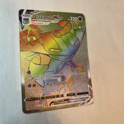 Pokemon Dragapult VMAX Secret Rare Full Art Holo 197/192 Rebel Clash Card - Image 3