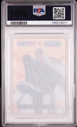 ONE PIECE X BASKIN ROBBINS ONE PIECE CAMPAIGN COLLECTION CARDS BORSALINO PSA 10 - Image 2