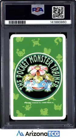 Pokemon 1996 Charmander 004 Ace Clubs Green Playing Cards Japanese PSA 9 - Image 2