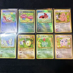 Pokemon southern Islands 8-card Lot Mp/ 1 Card Crease - Image 1