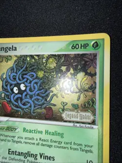 Tangela 44/92 EX Legend Maker Stamped Reverse Holo Uncommon Card LP - Image 3