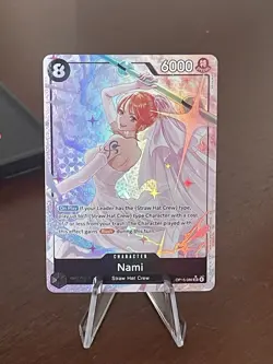 Nami OP15-086 SR ALT ART Adventure on KAMI’s Island ONE PIECE Card ENGLISH OP15 - Image 1