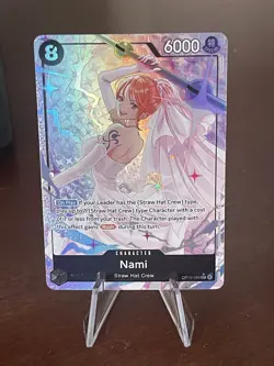 Nami OP15-086 SR ALT ART Adventure on KAMI’s Island ONE PIECE Card ENGLISH OP15 - Image 2