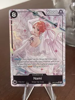 Nami OP15-086 SR ALT ART Adventure on KAMI’s Island ONE PIECE Card ENGLISH OP15 - Image 4