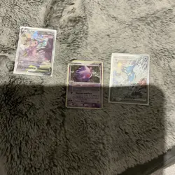 Pokemon TCG Mew V, Ectoplasma, Kingdra EX French Holo Lot - 3 Cards - Image 1