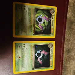 Pokemon Dark Golbat Team Rocket Lot of 2 Cards Nintendo English 2000 - Image 3
