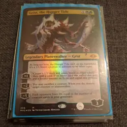 1x FOIL Grist, the Hunger Tide (Borderless) NM Modern Horizons 2 MTG English - Image 1
