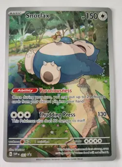 Snorlax 051 Sv: Scarlet & Violet Promo Cards Holo - Image 1