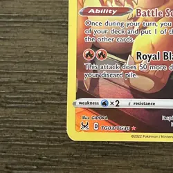 Pokemon TCG Charizard Lost Origin Holo Ultra Rare Card TG03/TG30 - Image 5