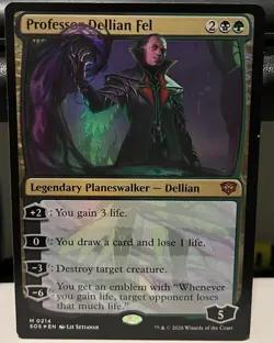 Professor Dellian Fel Secrets of Strixhaven Foil - Image 1