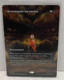 Beastmaster Ascension Borderless Avatar: The Last Airbender Magic the Gathering - Image 1