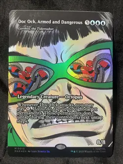 Doc Ock, Armed and Dangerous - Lorthos, the Tidemaker (Borderless) Marvel MTG - Image 1