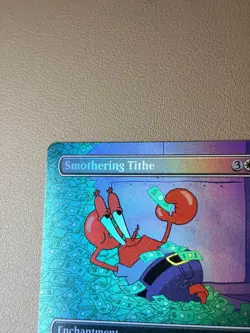 Smothering tithe - sponge bob secret lair 7009 - Foil - English - MTG Secretlair - Image 3