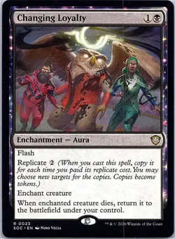 Changing Loyalty 23 Commander: Secrets of Strixhaven Magic: The Gathering NM - Image 1