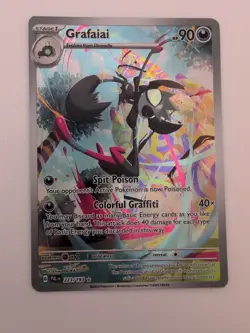 Grafaiai Paldea Evolved Illustration Rare Pokemon TCG Card 223/193 NM Condition - Image 1